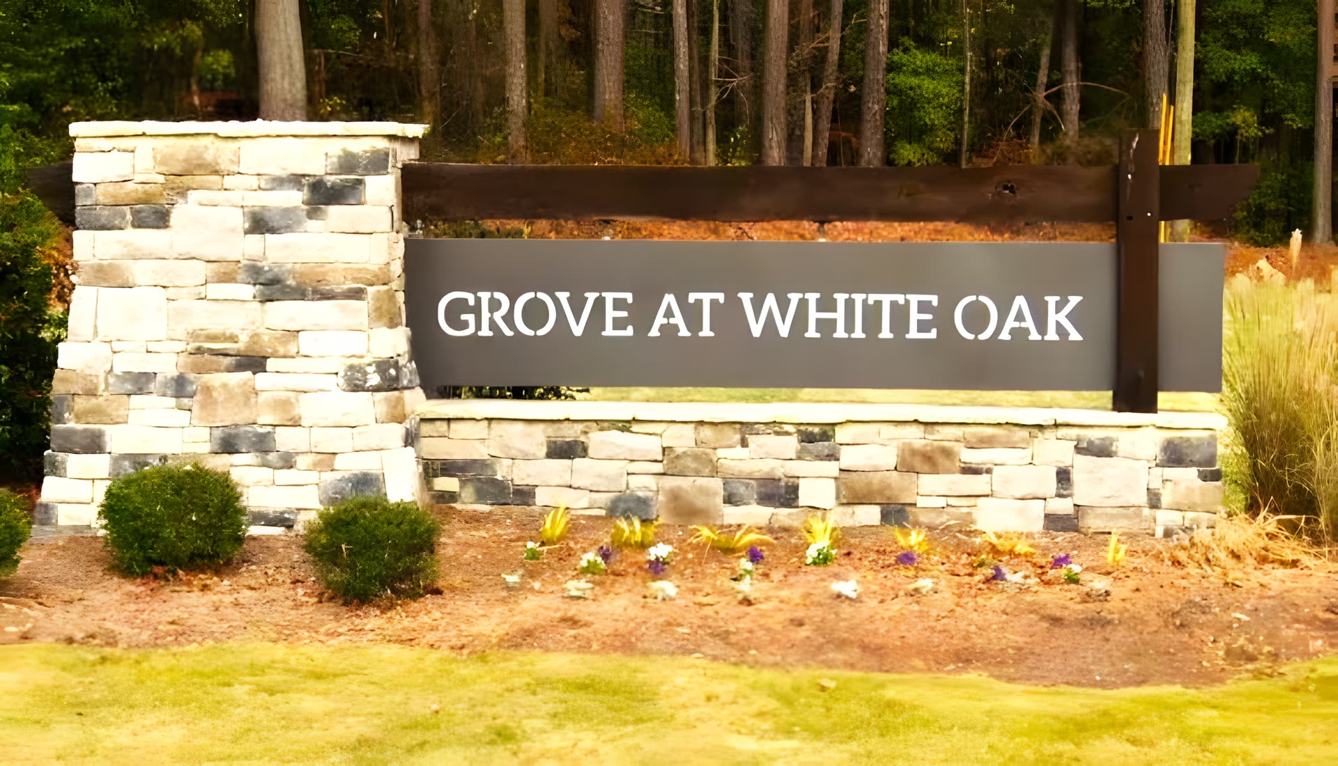 Grove at White Oak neighborhood in Garner, NC