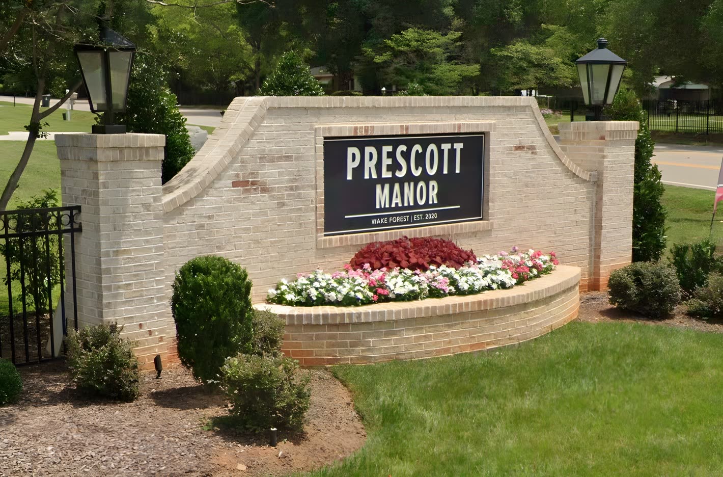 Prescott Manor neighborhood in Wake Forest, NC