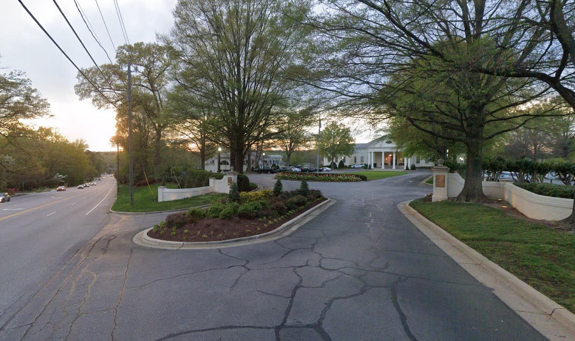 Country Club Hills neighborhood in Raleigh, NC