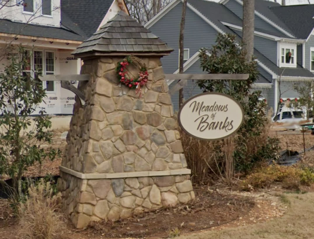 Meadows of Banks neighborhood in Raleigh, NC