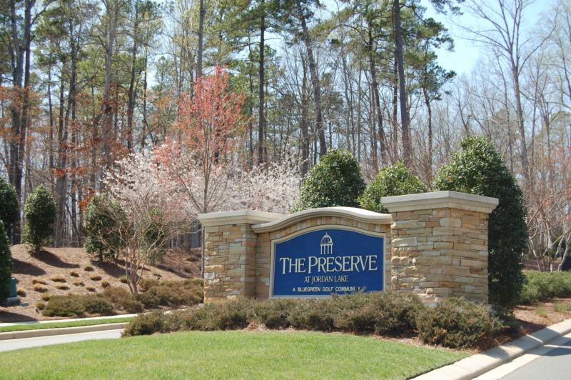 The Preserve at Jordan Lake neighborhood in Chapel Hill, NC